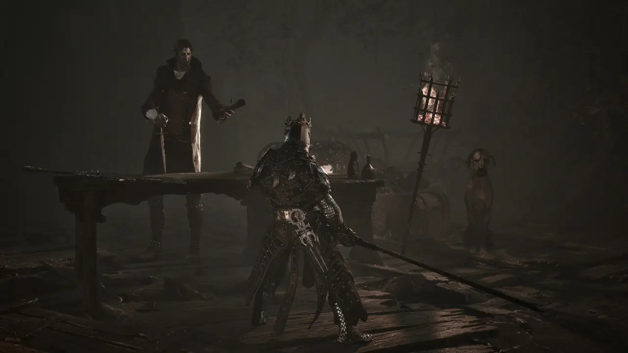Official Mortal Shell 2 screenshot showing stone platforms and ruins